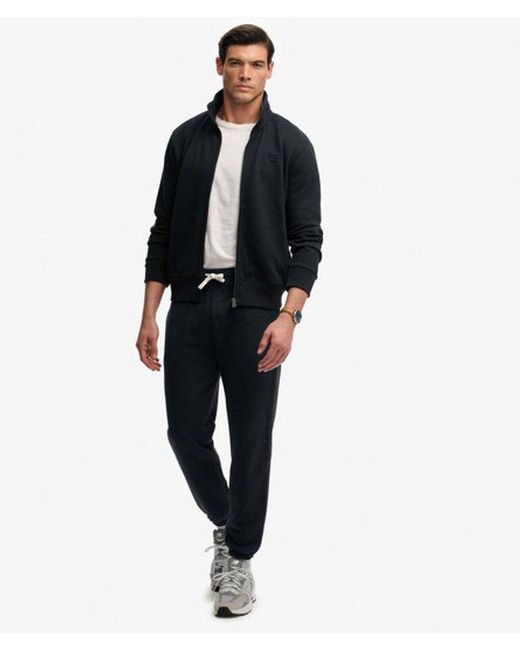 Superdry Black & Co Essential Logo Classic joggers for men