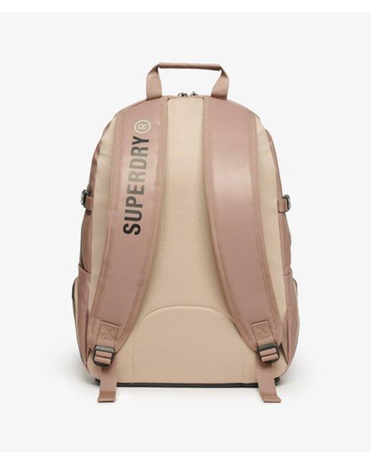 Sac à dos tarp Superdry en coloris Pink