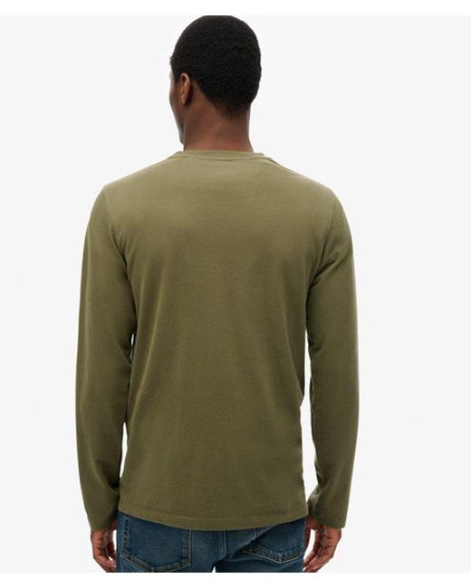 Superdry Green Classic Essential Top for men