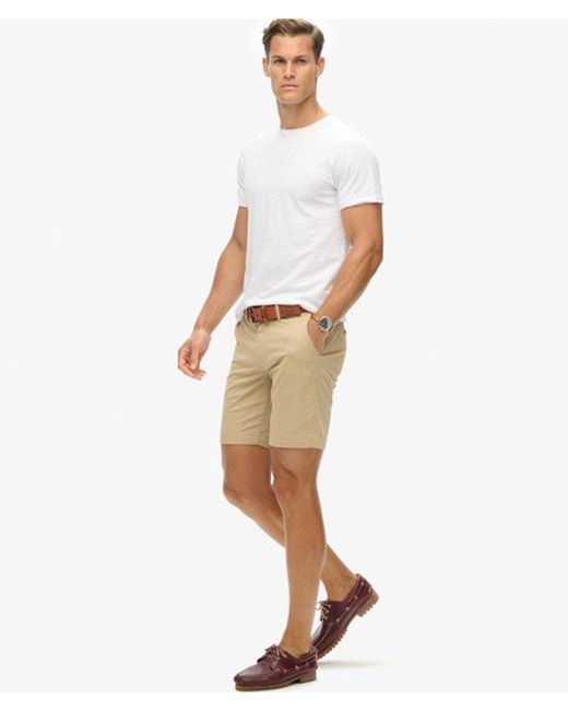 Superdry White & Co Stretch Chino Shorts for men