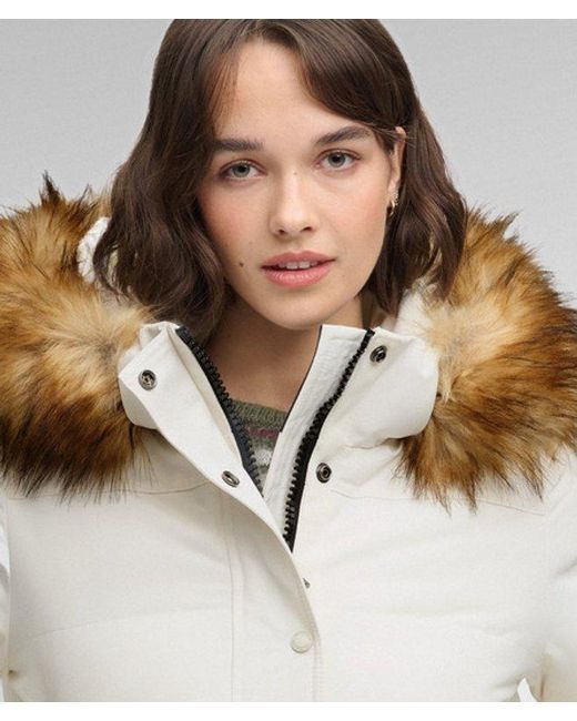 Superdry Gray & Co Everest Hooded Bomber Jacket