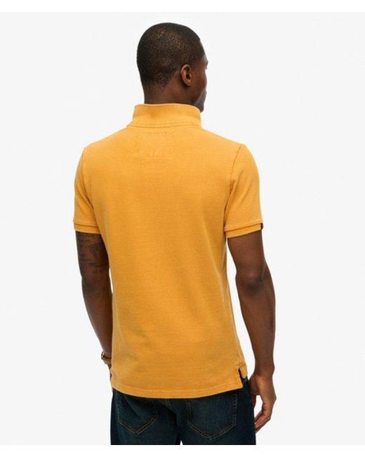Superdry Orange & Co Vintage Athletic Polo Shirt for men