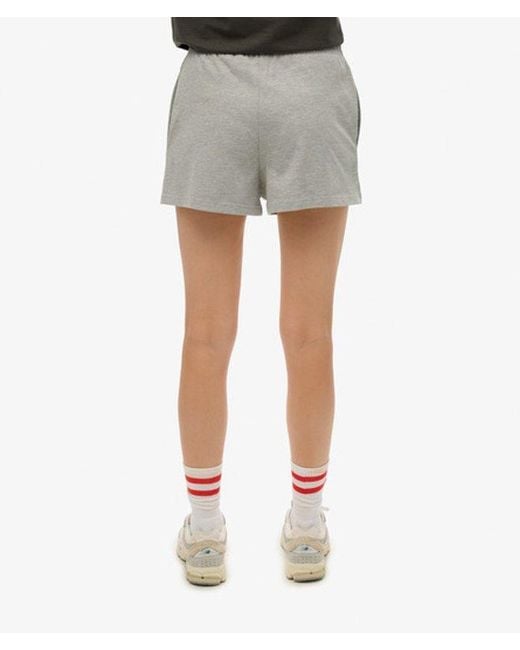 Superdry Gray & Co Athletic Essentials Graphic Shorts