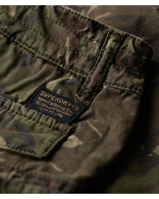 Superdry Cargoshort in het Natural