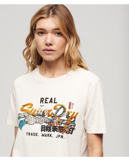 Superdry White & Co Tokyo Relaxed T-shirt