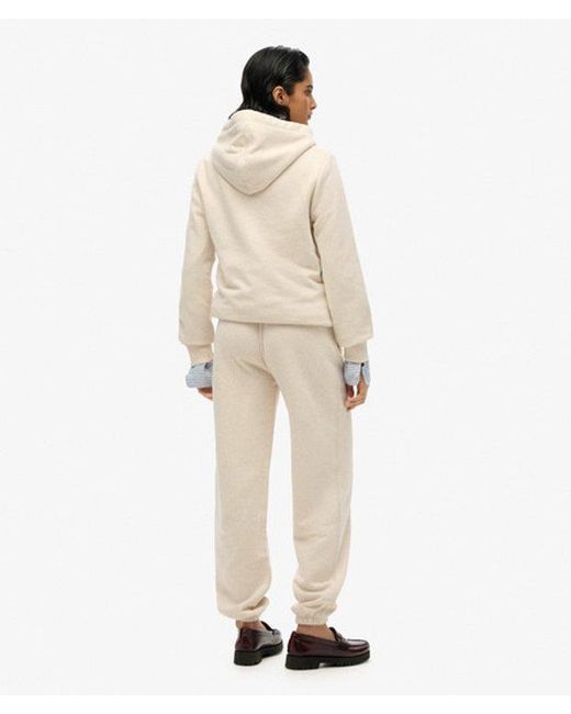 Superdry Natural Essential Logo Half Brushed joggers