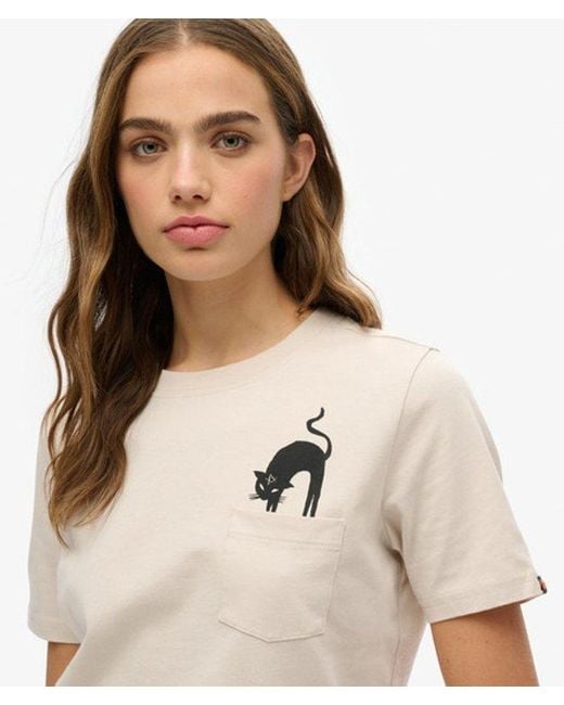 Superdry Natural Psychic Readings Relaxed T-shirt