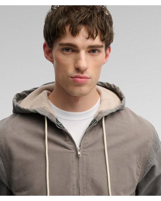Superdry Gray & Co Carhartt Reworked Hooded Jacket for men