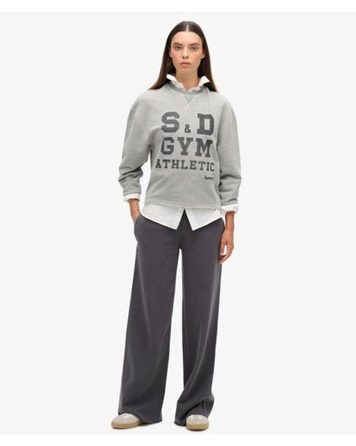 Superdry Gray & Co Vintage Wash Straight joggers