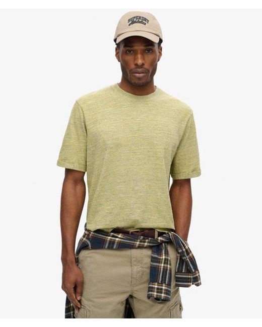 Superdry Green & Co Over-dyed Slub Marl T-shirt for men