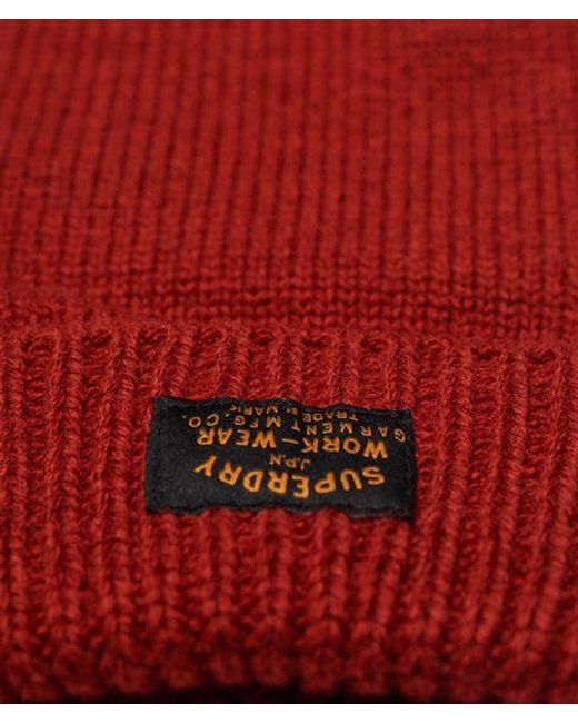 Superdry Red & Co Radar Gloves for men