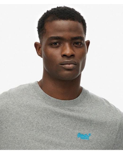 Superdry Gray & Co Essential Logo T-shirt for men