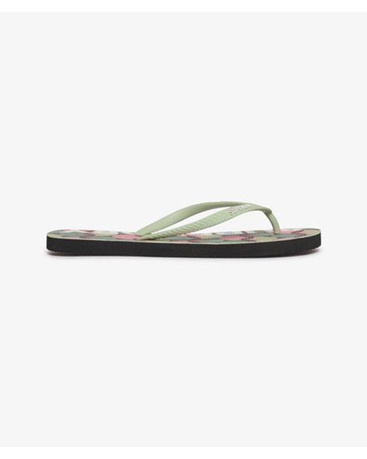 Superdry White & Co Logo Flip Flops