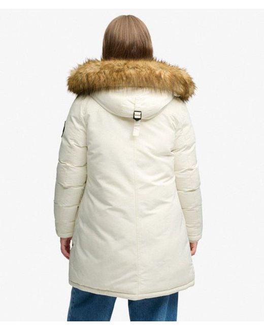 Superdry White & Co Everest Faux Fur Parka Coat