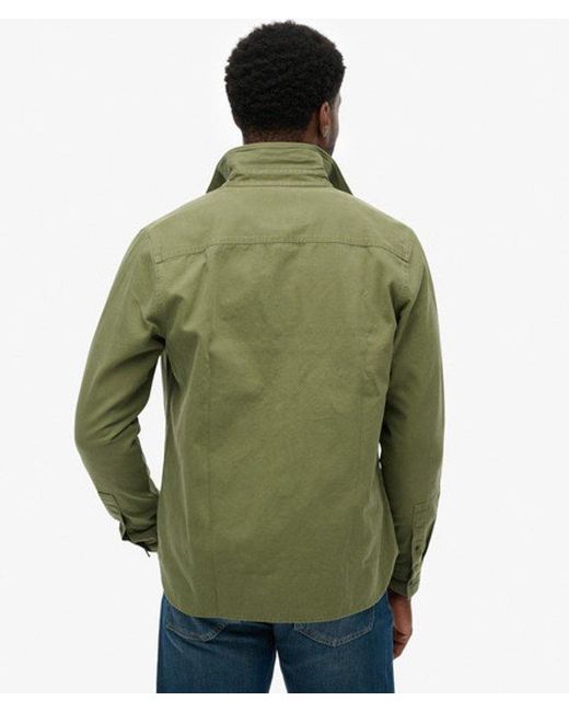 Superdry Green & Co The Merchant Store- Frontier Shirt for men