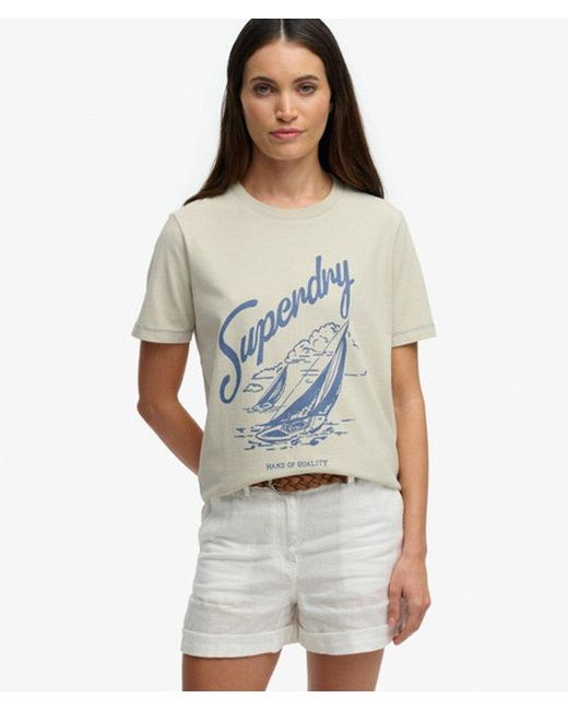 Superdry Gray & Co Heritage Hamptons T-shirt