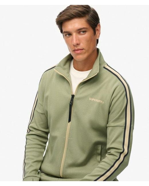 Superdry Green & Co Tech Cult Loose Track Top for men