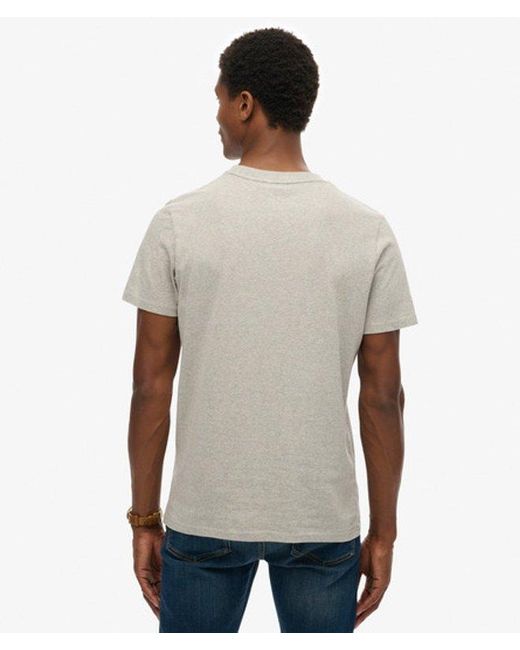Superdry Brown & Co Great Outdoors Embroidered Relaxed T-shirt for men