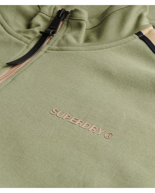 Superdry Green & Co Tech Cult Loose Track Top for men