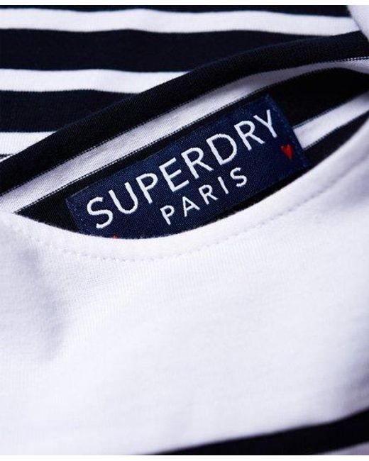 Superdry Blue Callie Twist Back Top