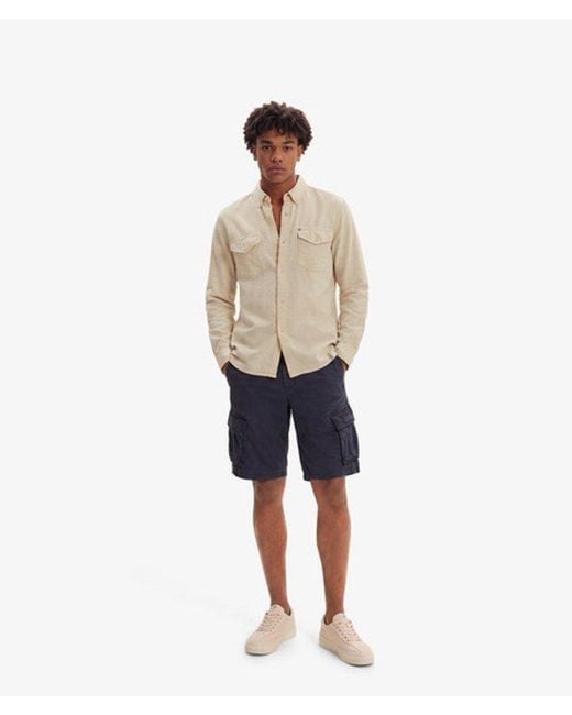 Superdry Natural & Co The Merchant Store- Lite Long Sleeve Shirt for men