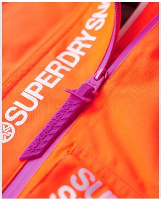 Superdry Red Sport Ultimate Rescue Ski Jacket