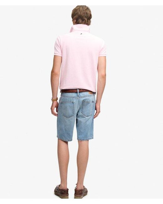 Superdry Blue & Co Vintage Straight Shorts for men