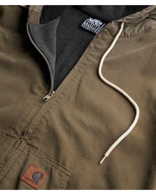 Superdry Gray & Co Carhartt Reworked Hooded Jacket for men