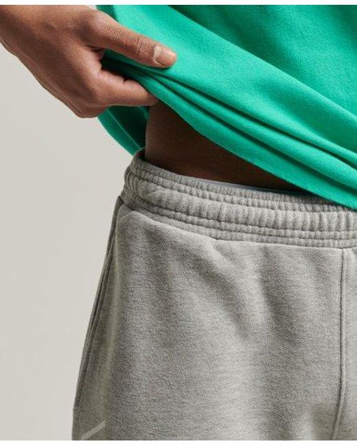 Superdry Gray Code Core Sport Shorts Marl for men