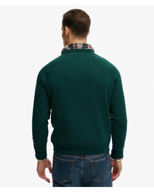 Superdry Green & Co The Merchant Store - Vintage Print Sweatshirt for men