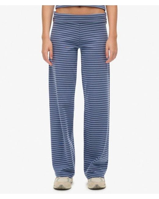 Superdry Athletic Essentials Omslag joggingbroek in het Blue