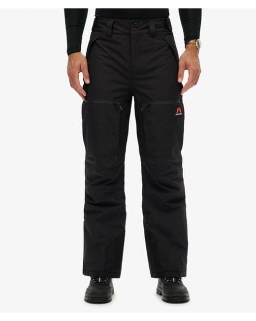 Superdry Black & Co Ski Shell Pants for men