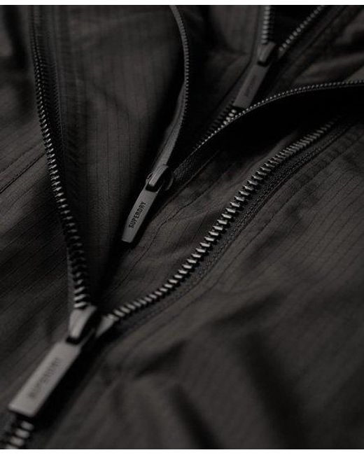 Superdry Black Boxy Fit Code Sd-windcheater Jacket