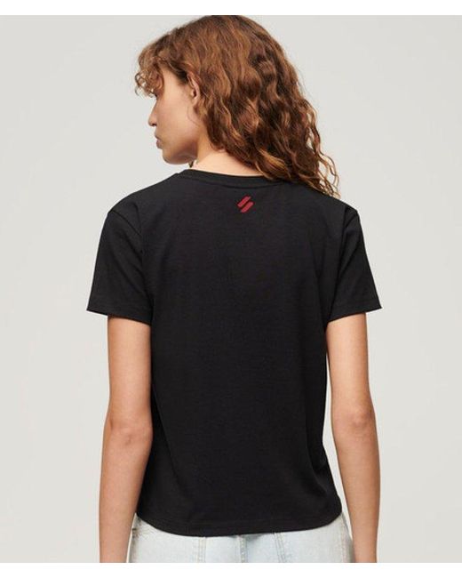 Superdry Black & Co Sport Luxe Graphic T-shirt