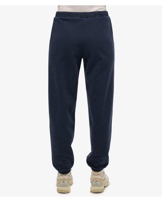 Superdry Effen joggingbroek in het Blue