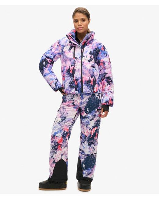 Superdry Blue & Co Ski Boxy Puffer Jacket