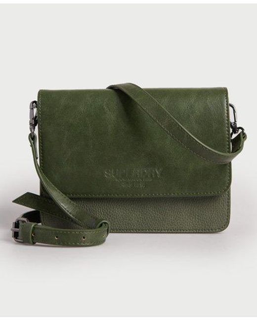 Superdry Green Evey Cross Body Bag