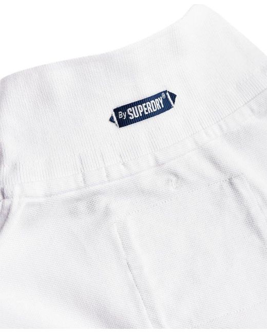 Superdry Velo Polo Shirt White for Men | Lyst