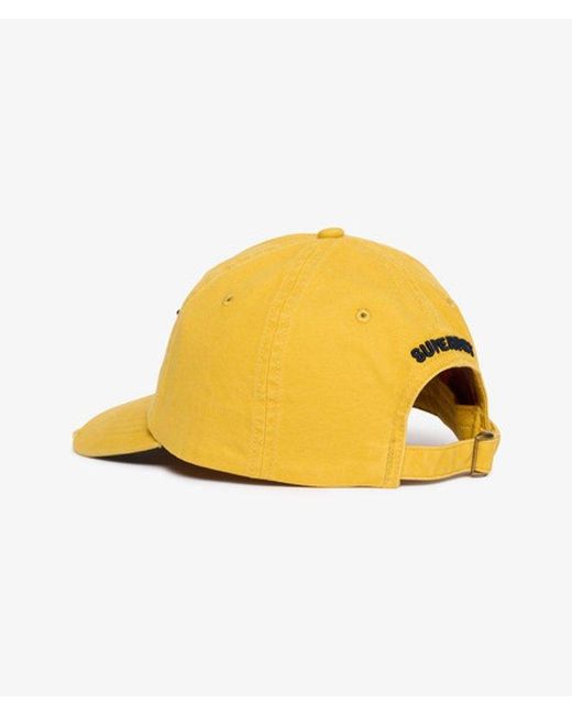 Femme Casquette De Baseball Vintage Applique Taille: 1Taille Superdry en coloris Yellow