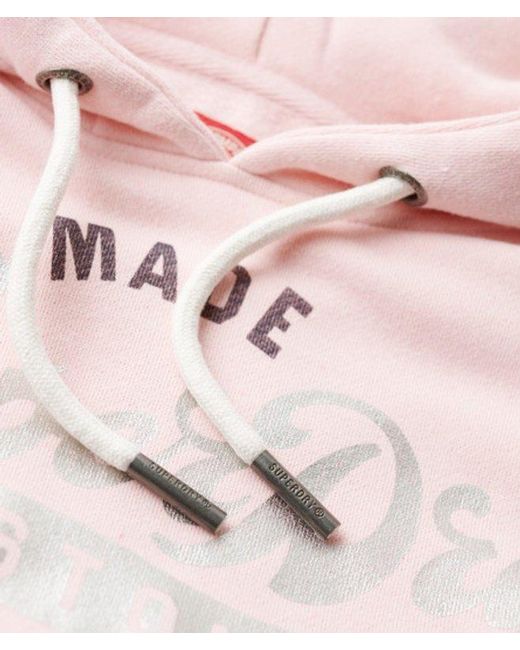 Superdry Natural & Co Reworked Classics Graphic Hoodie