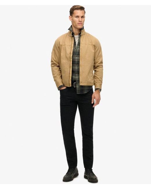 Superdry Natural & Co Classic Harrington Jacket for men