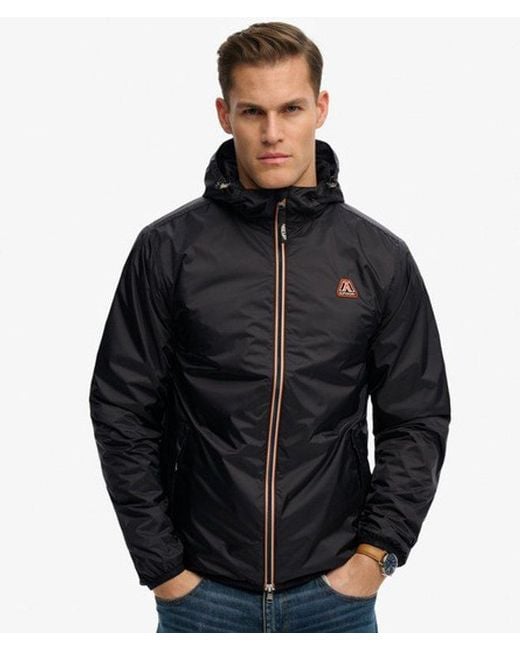 Superdry Black & Co Essential Windbreaker Jacket for men