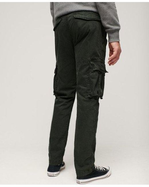 Pantalon cargo core Superdry pour homme en coloris Black