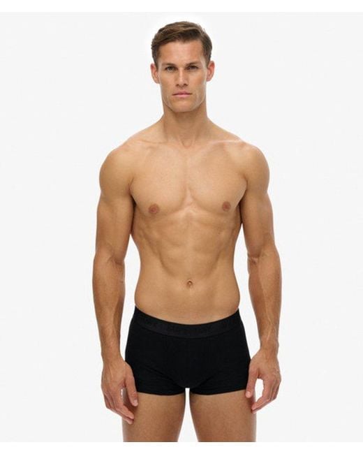 Superdry Black & Co Trunk Triple Pack for men