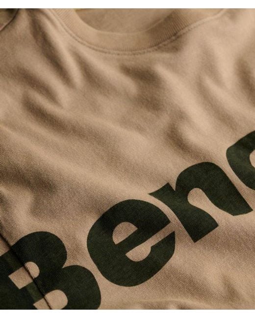 Superdry Black Bench X & Co Bench Boxy Logo T-shirt for men