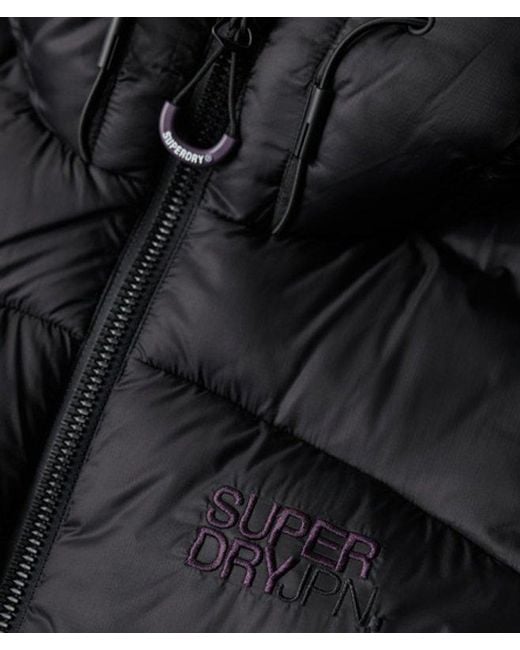 Superdry White & Co Sports Puffer Bomber Jacket