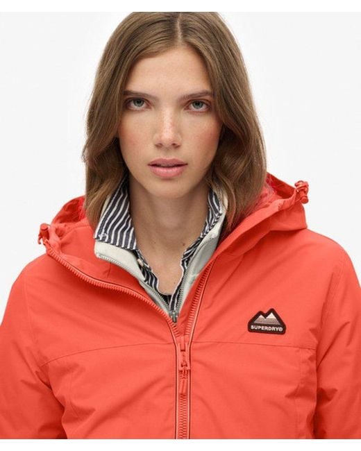 Superdry Red & Co Essential Tri Windbreaker Jacket
