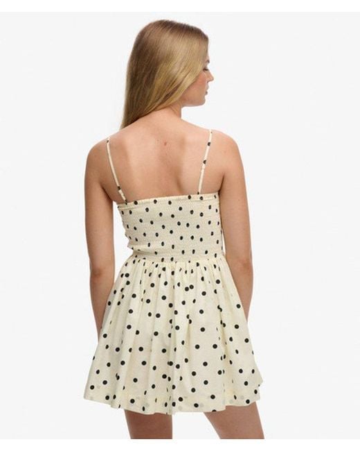 Superdry Green & Co Corset Cami Mini Dress