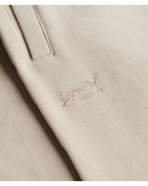 Superdry White & Co Essential Logo Half Brushed joggers for men
