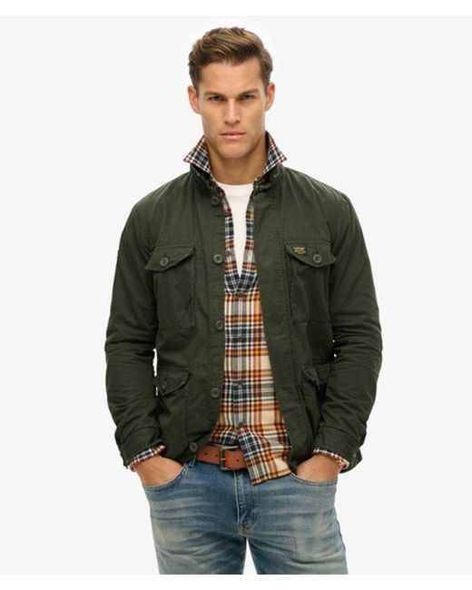 Superdry Green & Co Military Lightweight Field Jacket for men
